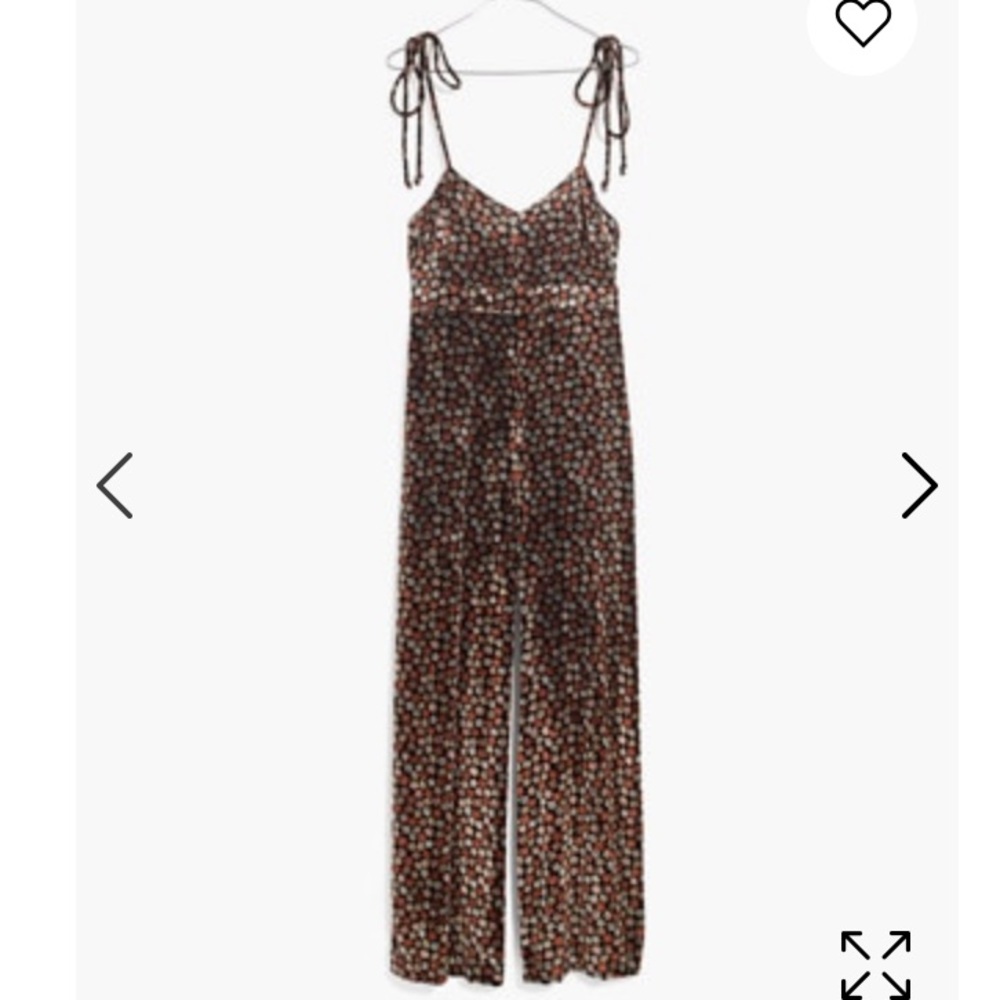 Madewell Velvet Thistle jumpsuit